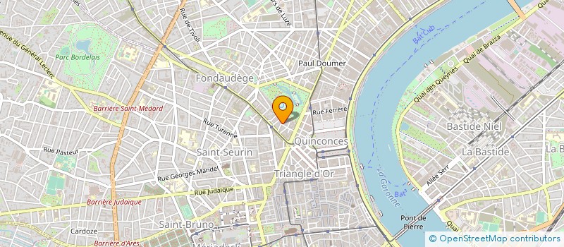 localisation de l'entreprise ASS FR CTRES CONSULTATION CONJUGUALE à BORDEAUX