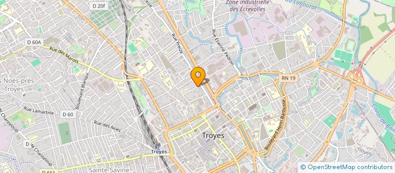 localisation de l'entreprise ASS FR DES DIABETIQUES TROYES à TROYES