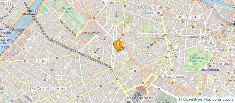 localisation de l'entreprise ASS FR DEVELOPPEMENT DE L ART FLORAL  PARIS