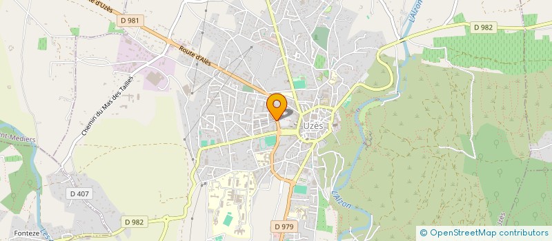 localisation de l'entreprise ASS FR LES PITCHOUNETS à UZES