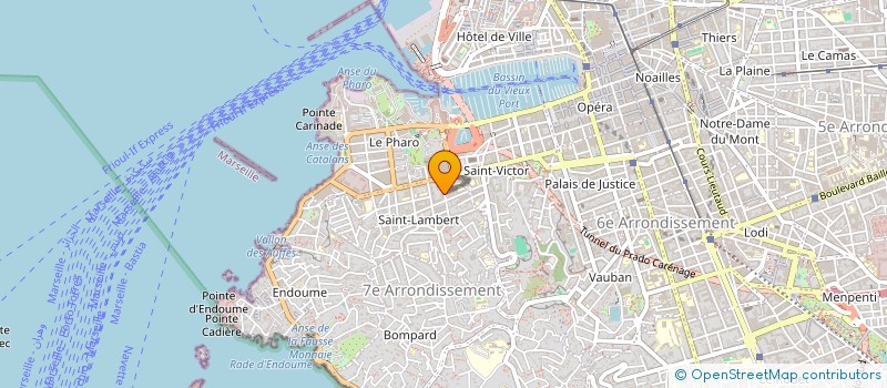 localisation de l'entreprise ASS FR PSYCHOLOGIE APPLIQ AUX TRANSPORTS à MARSEILLE