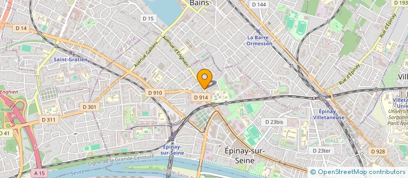 localisation de l'entreprise ASS FR TRANSPORT HANDI AIDE A DOM à EPINAY-SUR-SEINE