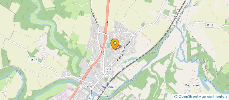 localisation de l'entreprise ASS FRAMBOISINE  VIVONNE