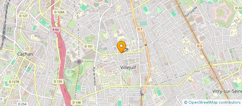 localisation de l'entreprise ASS FRANC ETUDE EPIDEMIOLOG PREV DIABETE à VILLEJUIF