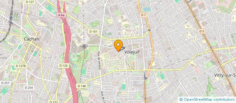 localisation de l'entreprise ASS FRANC EXPERTS SCIENTIFIQUES TOURISME à VILLEJUIF