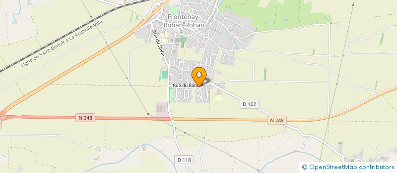 localisation de l'entreprise ASS FRANC GREFFES COEUR MALAD CARDIAQUES  FRONTENAY-ROHAN-ROHAN