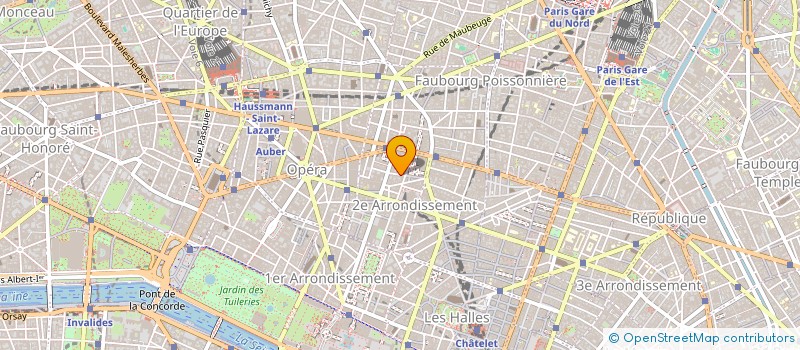 localisation de l'entreprise ASS FRANC POUR ECONO LIBERALE  PARIS