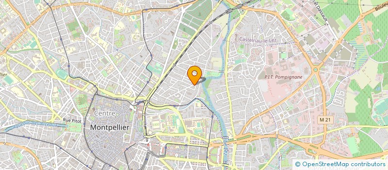 localisation de l'entreprise ASS FRANC THERAPEUTHIQUES PAR LE BAMBOU à MONTPELLIER