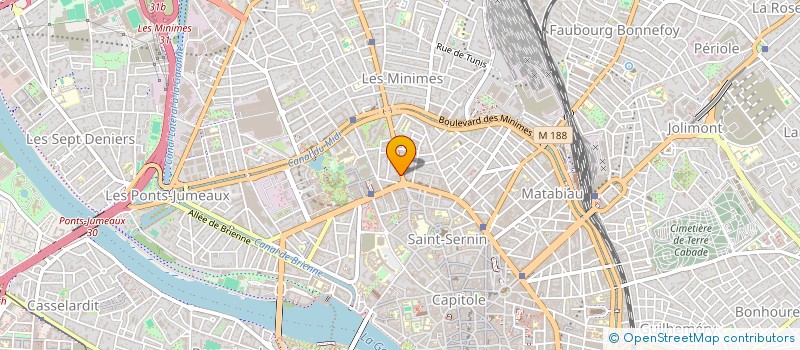 localisation de l'entreprise ASS FRANCAISE AGENCES DE TOURISMES à TOULOUSE