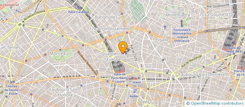 localisation de l'entreprise ASS FRANCAISE CERTIFICAT ARMATURE BETON à PARIS