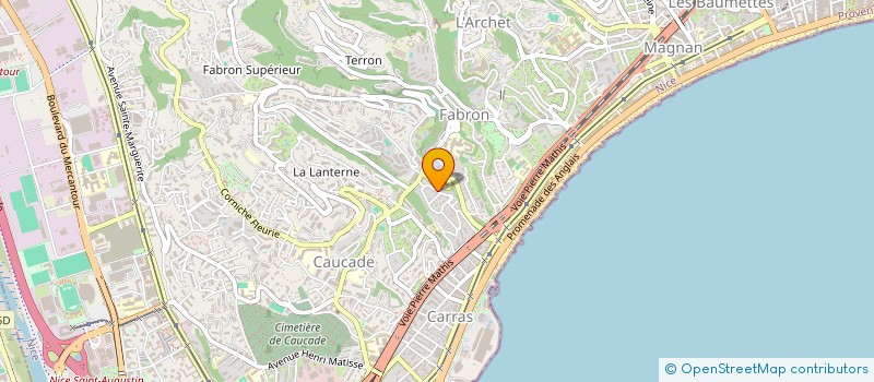 localisation de l'entreprise ASS FRANCAISE D HYPNOSE DENTAIRE à NICE