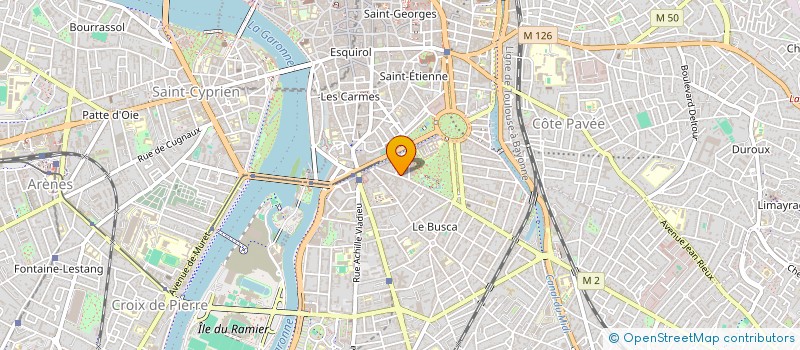 localisation de l'entreprise ASS FRANCAISE DANSE ACROBATIQUE à TOULOUSE