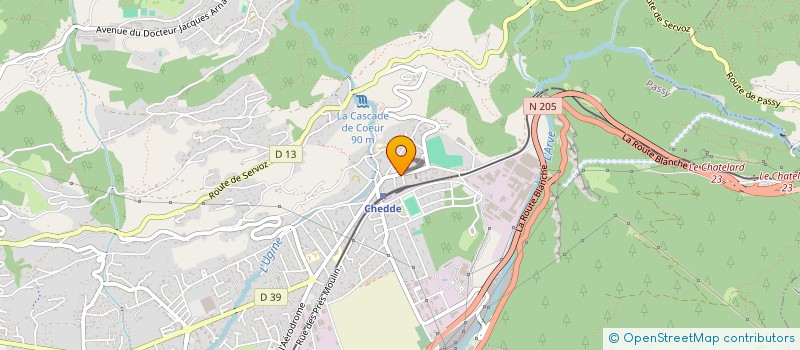 localisation de l'entreprise ASS FRANCAISE DE SKULLBOARD à PASSY