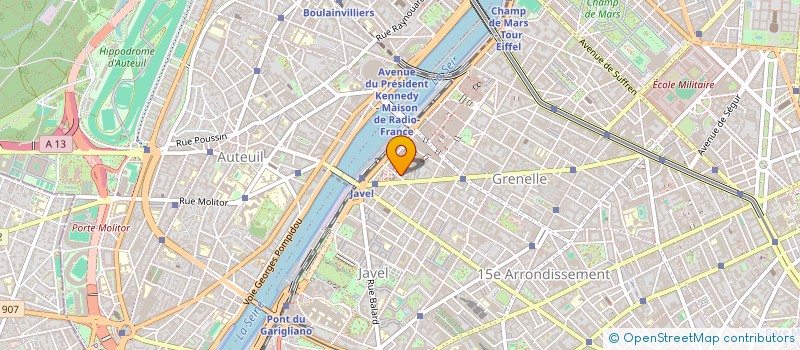 localisation de l'entreprise ASS  FRANCAISE DE SOCIANALYSE  PARIS