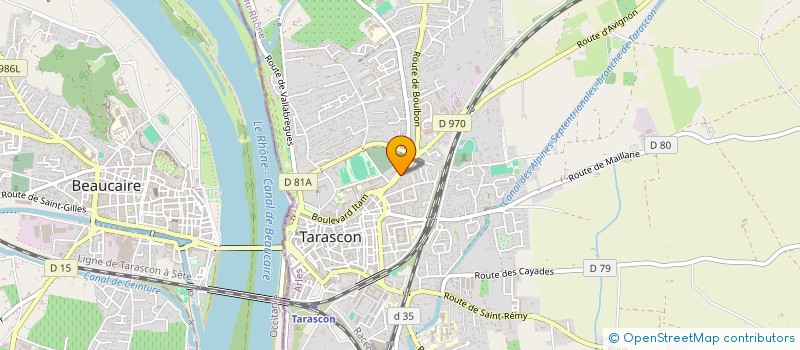 localisation de l'entreprise ASS FRANCAISE DES ELEVEURS DE CHEVAUX DE PURE RACE ESPAGNOLE à TARASCON