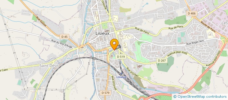 localisation de l'entreprise ASS FRANCAISE DU PONEY EUROPEEN DE SPORT à LISIEUX