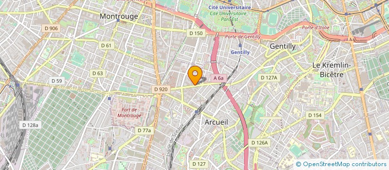 localisation de l'entreprise ASS FRANCAISE FESTIVAL JEUNES REALISATEU à ARCUEIL