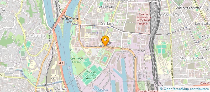 localisation de l'entreprise ASS  FRANCAISE INGENIEURS INDUSTRIES CUI  LYON