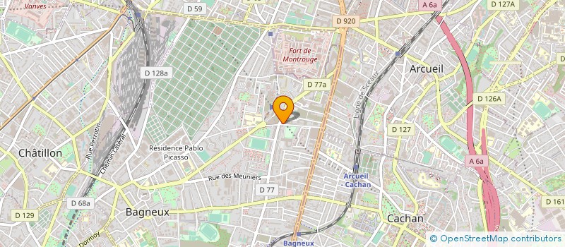 localisation de l'entreprise ASS FRANCAISE JEUNESSE IMMIGRE à BAGNEUX