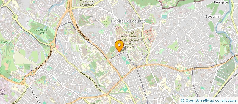 localisation de l'entreprise ASS FRANCAISE NARCOLEPSIE CATAPLEXIE à MONTPELLIER