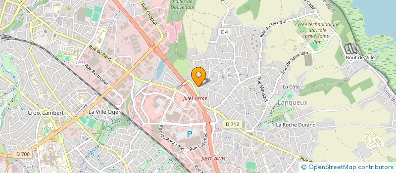 localisation de l'entreprise ASS  FRANCAISE PATCHWORK  LANGUEUX