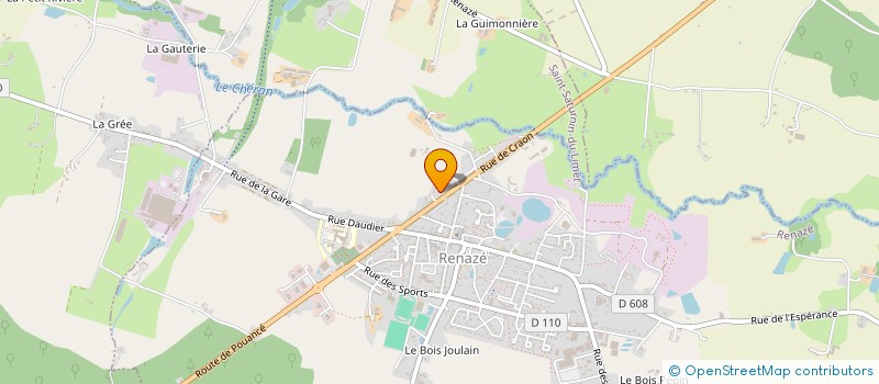 localisation de l'entreprise ASS FRANCAISE SOLIDARITE ET FRATERNITE  RENAZE