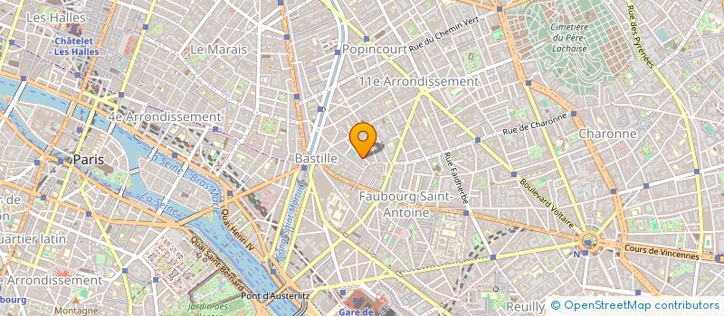 localisation de l'entreprise ASS  FRANCAISE VO TU DO BOXING  PARIS