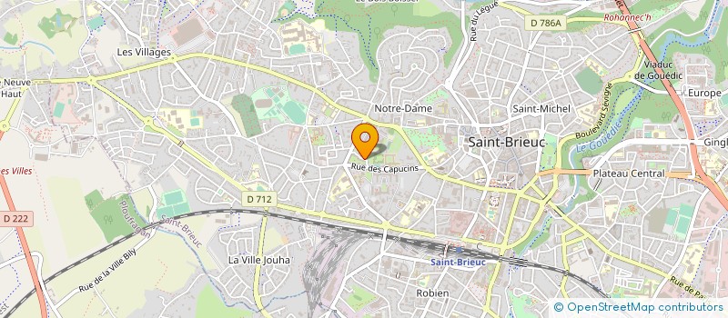 localisation de l'entreprise ASS FRANCE GRECE à SAINT-BRIEUC