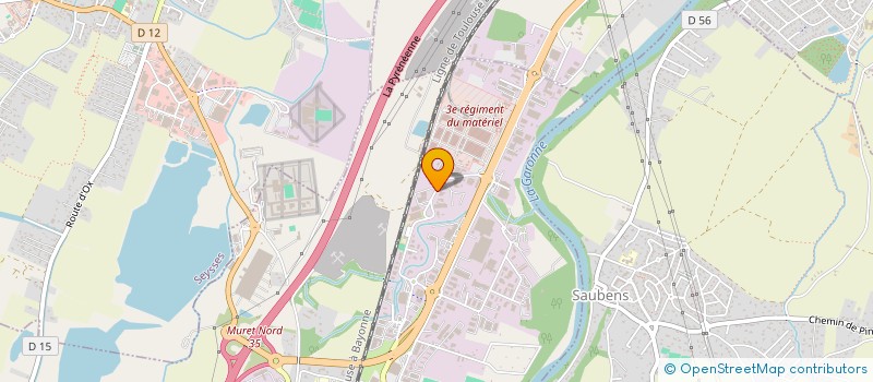 localisation de l'entreprise ASS FRANCE MUSULMAN CULTUREL CULT MURET  MURET