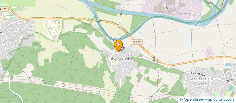 localisation de l'entreprise ASS FRANCILIEN FORMATION ET INSERTION  NOISY-SUR-OISE