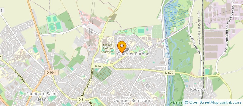 localisation de l'entreprise ASS FRANCO AFRICAINE POUR LA PROMOTION & LE DEVELOPPEMENT DES FAMILLES à SAINT-QUENTIN