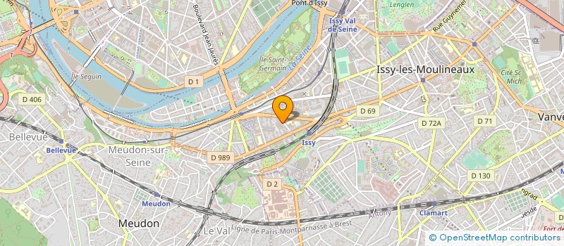 localisation de l'entreprise ASS FRANCO-BERBERE D'ISSY LES MOULINEAUX à ISSY-LES-MOULINEAUX