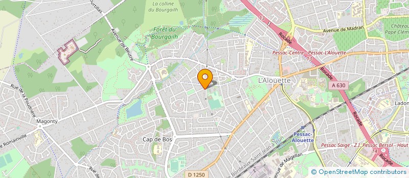 localisation de l'entreprise ASS FRANCO-BRESILIENNE POUR LA RECHERCHE DE L EQUILIBRE à PESSAC