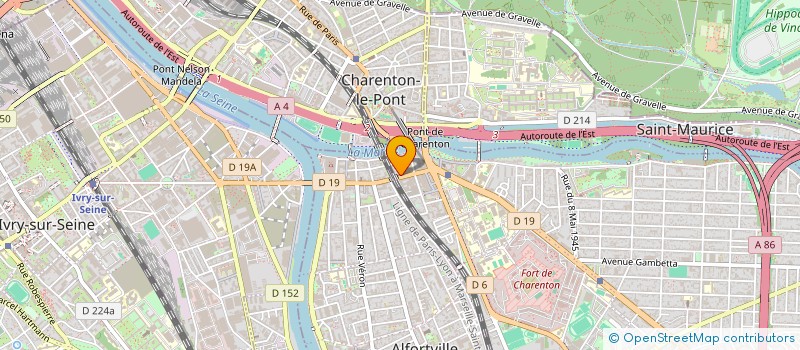 localisation de l'entreprise ASS FRANCO-CHINOISE D'ECHANGE INT  MAISONS-ALFORT