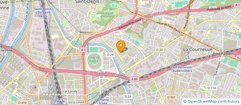 localisation de l'entreprise ASS FRANCO-COMORIENNE DEVELOP SCIENCES ISLAMIQUES  SAINT-DENIS