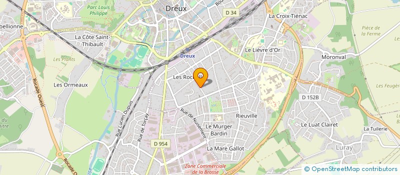 localisation de l'entreprise ASS FRANCO MAROCAINE ENFANCE ET DIABETE à DREUX