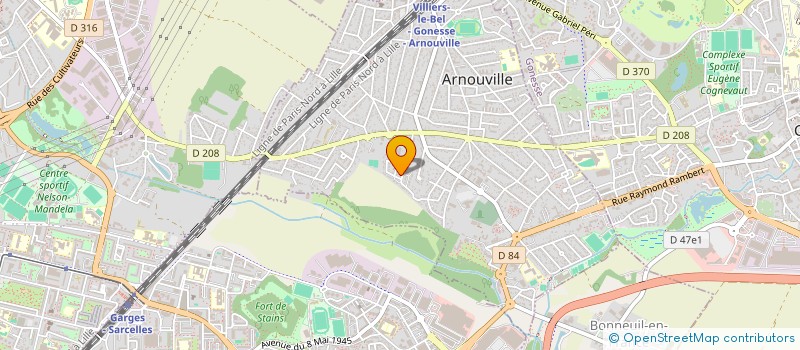 localisation de l'entreprise ASS FRANCO POLONAISE NELLE ET JEUNE POL à ARNOUVILLE