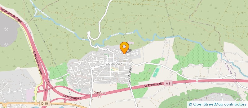 localisation de l'entreprise ASS FRANCO RUSSE POUR AMITIE DES PEUPLES  COUDOUX