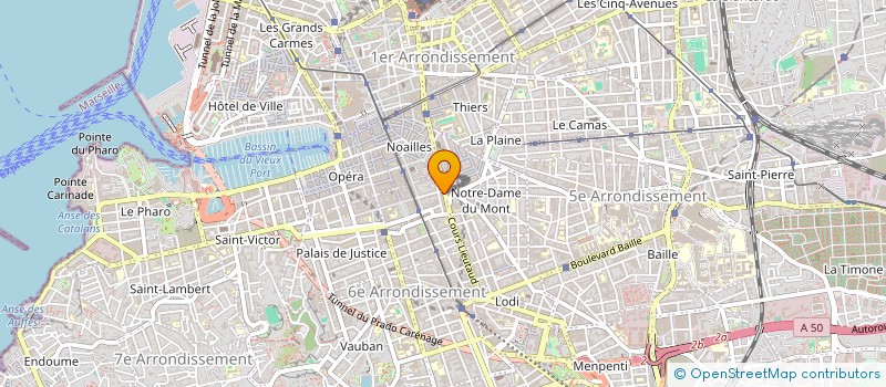 localisation de l'entreprise ASS FRANCO-UKRAINIENNE CAPITALE à MARSEILLE