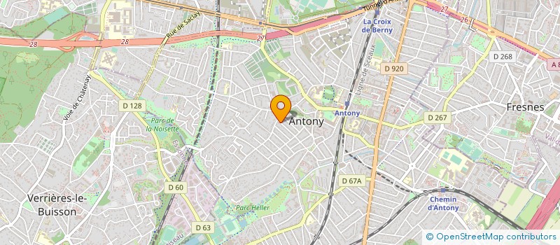 localisation de l'entreprise ASS FRANCO-VIETAMIENNE POUR LA CULTURE à ANTONY