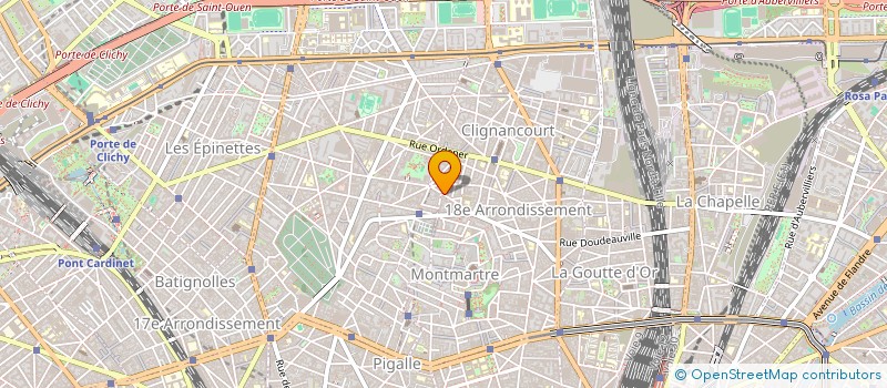 localisation de l'entreprise ASS FRANCOEUR ACCUEIL à PARIS