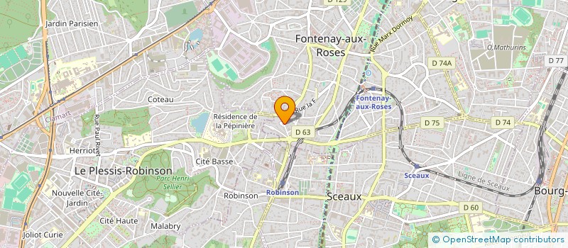 localisation de l'entreprise ASS FRANCOPHONE D INTEGRATION DU CYCLE VIE à FONTENAY-AUX-ROSES