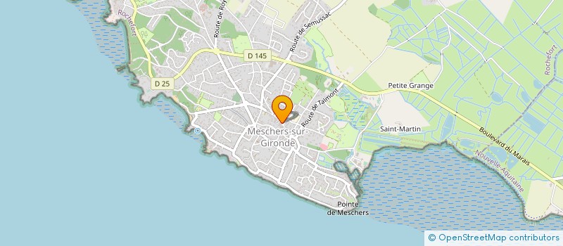 localisation de l'entreprise ASS FRANCS FRANCHES CAMARADES à MESCHERS-SUR-GIRONDE