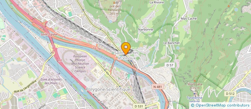 localisation de l'entreprise ASS FRATERNITE ISLAMIQUE à SAINT-MARTIN-LE-VINOUX