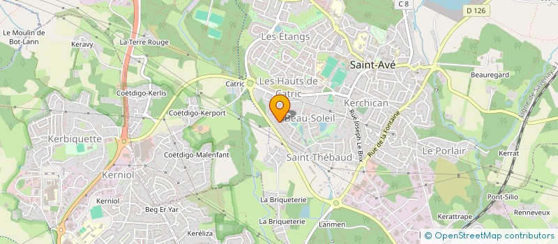 localisation de l'entreprise ASS FRENCH DATA NETWORK  SAINT-AVE