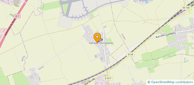 localisation de l'entreprise ASS FRERES D'ARMES UNC AFN à AVELIN