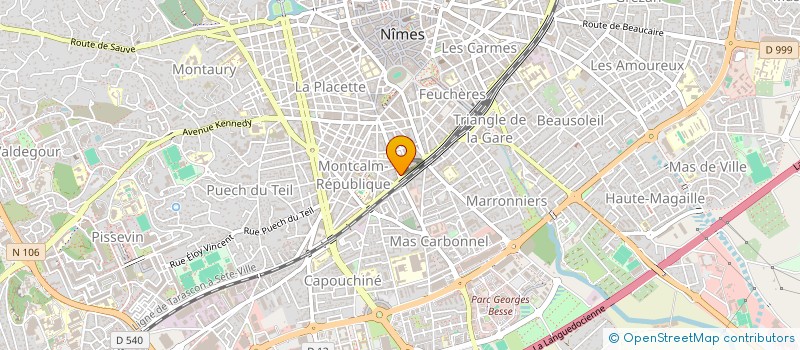 localisation de l'entreprise ASS FSE CTRES CONSULTATION CONJUGALE à NIMES