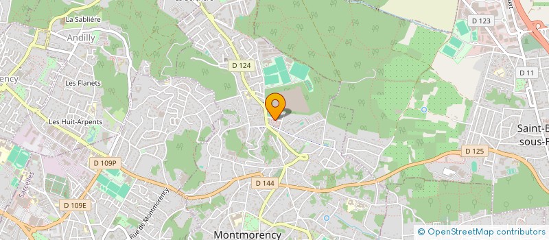 localisation de l'entreprise ASS FUDO SHIN DOJO  MONTMORENCY