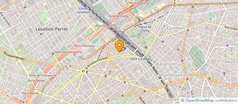 localisation de l'entreprise ASS FUTURA PARIS 17  PARIS