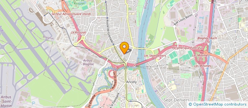 localisation de l'entreprise ASS FUTURES MAMANS BB TRITONS  BLAGNAC